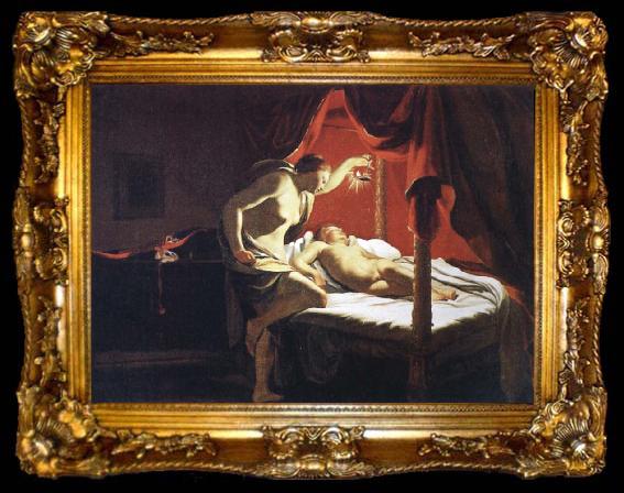 framed  VOUET, Simon Recreation by our Gallery, ta009-2